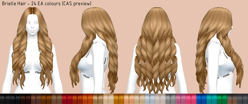 Галерея мода Прическа Brielle Hair Set #1